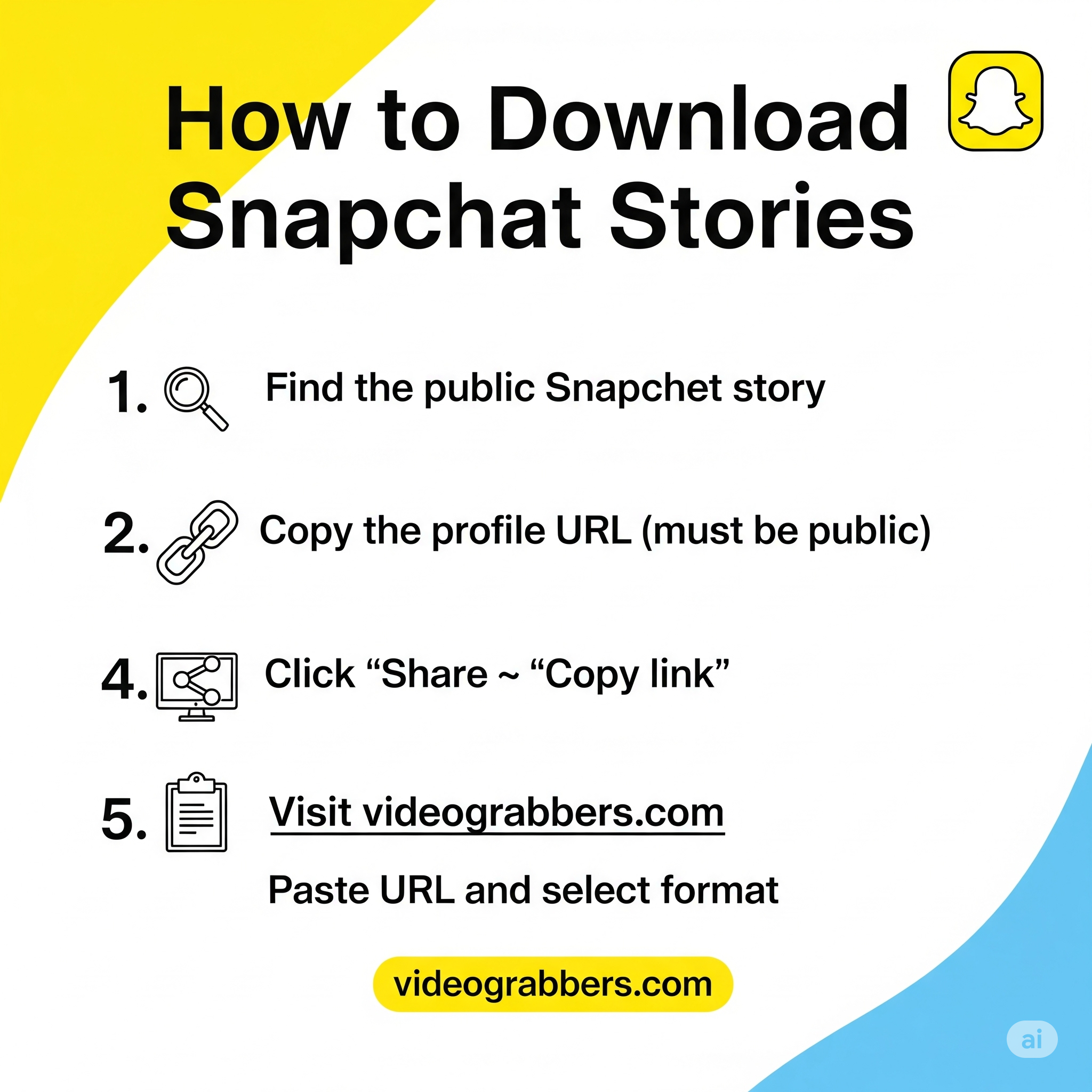 Snapchat download steps